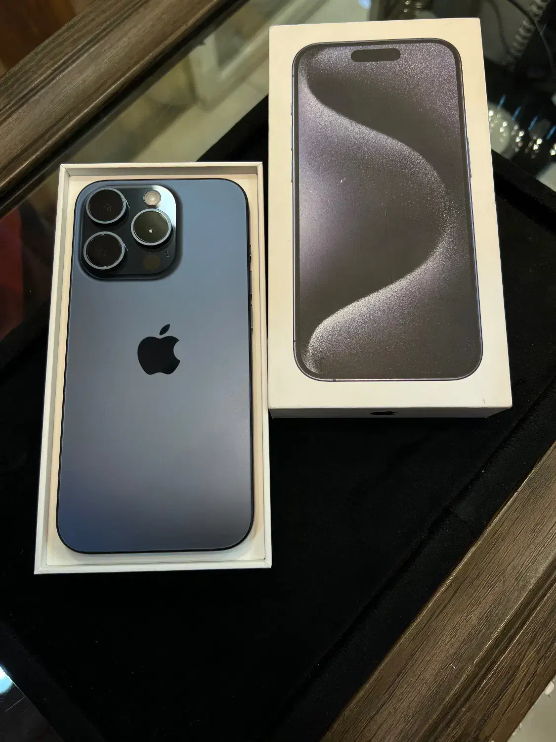 ایفون ۱۵ پرو بلو256گیگ|موبایل|کرمانشاه, |دیوار