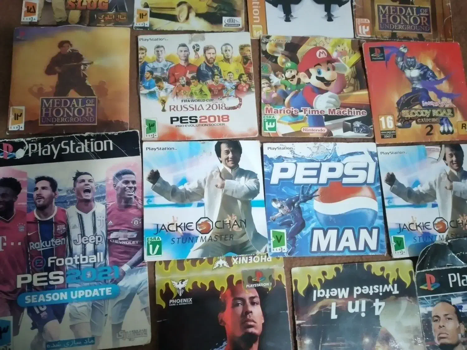 پلی استیشن ۱ همراه دو دسته شوک دار.وبازی|کنسول، بازی ویدئویی و آنلاین|شیروان (خراسان), |دیوار