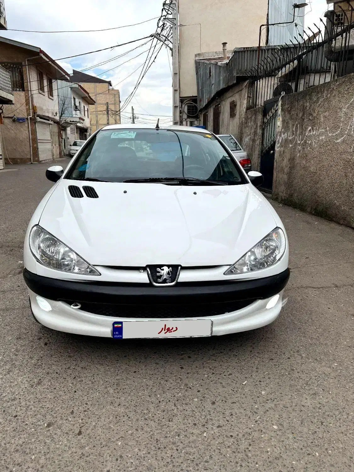پژو 206 بی رنگ درجه یک|خودرو سواری و وانت|رشت, حمیدیان|دیوار
