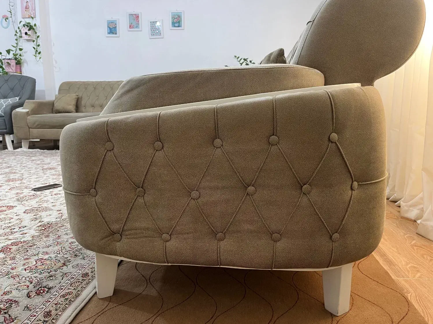 مبل ۷ نفره|مبلمان خانگی و میز عسلی|مینودشت, |دیوار