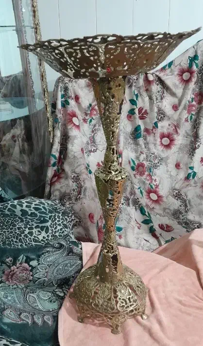 برنز  اینه کنسول  گلدان|بوفه، ویترین، کنسول|تبریز, |دیوار