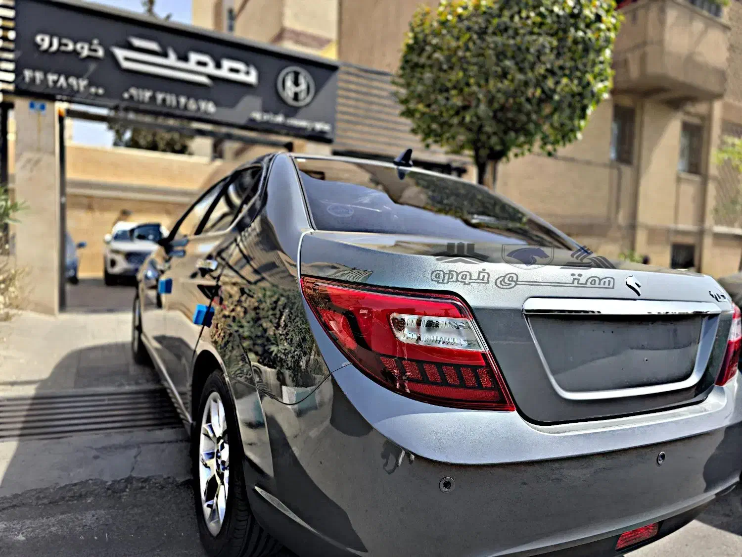 دنا 6 دنده و اتومات خاکستری صفر آپشنال +همتی خودرو|خودرو سواری و وانت|تهران, شهرک آزمایش|دیوار