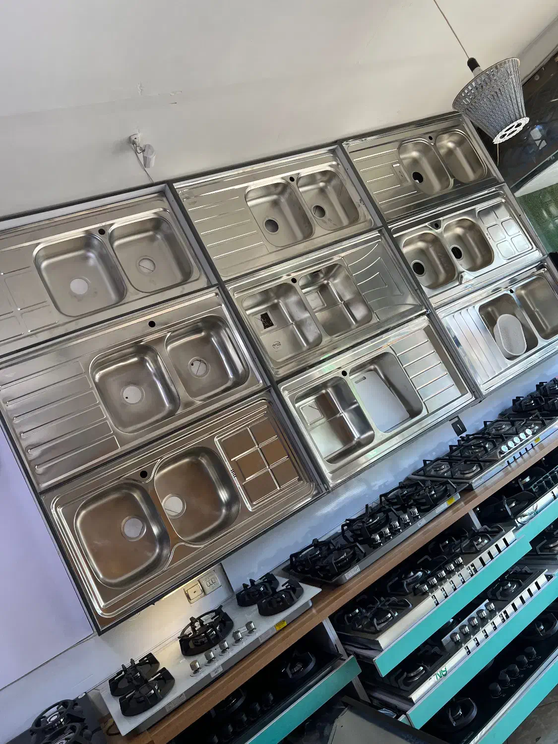 سینک ظرفشویی استیل توکار فروشگاه داتیس|مصالح و تجهیزات ساختمان|کرج, شاهین‌ویلا|دیوار