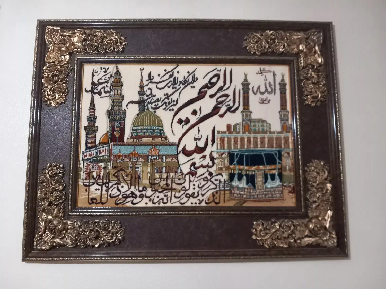 تابلو فرش|تابلو فرش|اصفهان, باغ فدک|دیوار