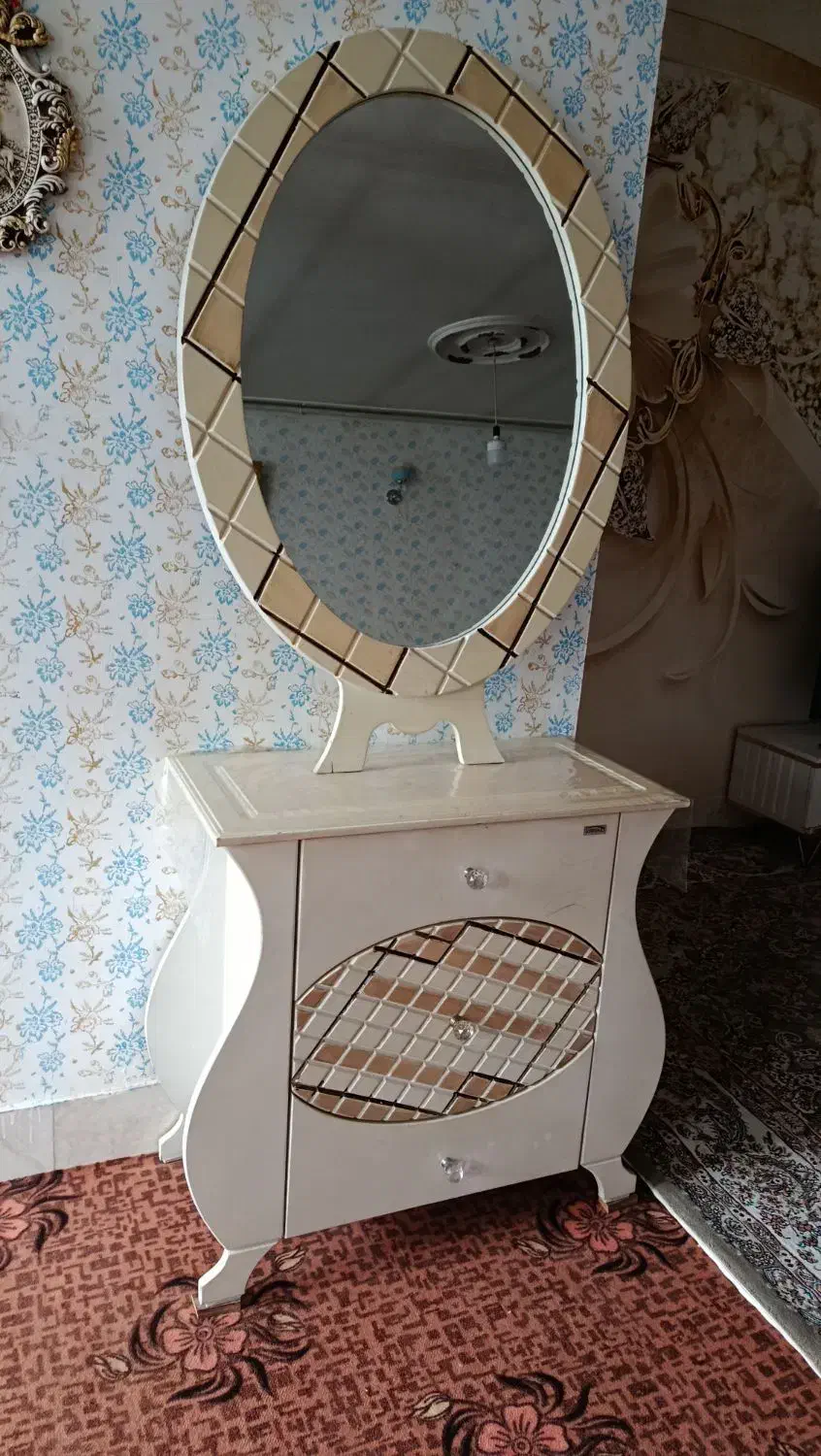 آینه وکنسول|بوفه، ویترین، کنسول|کرمانشاه, |دیوار