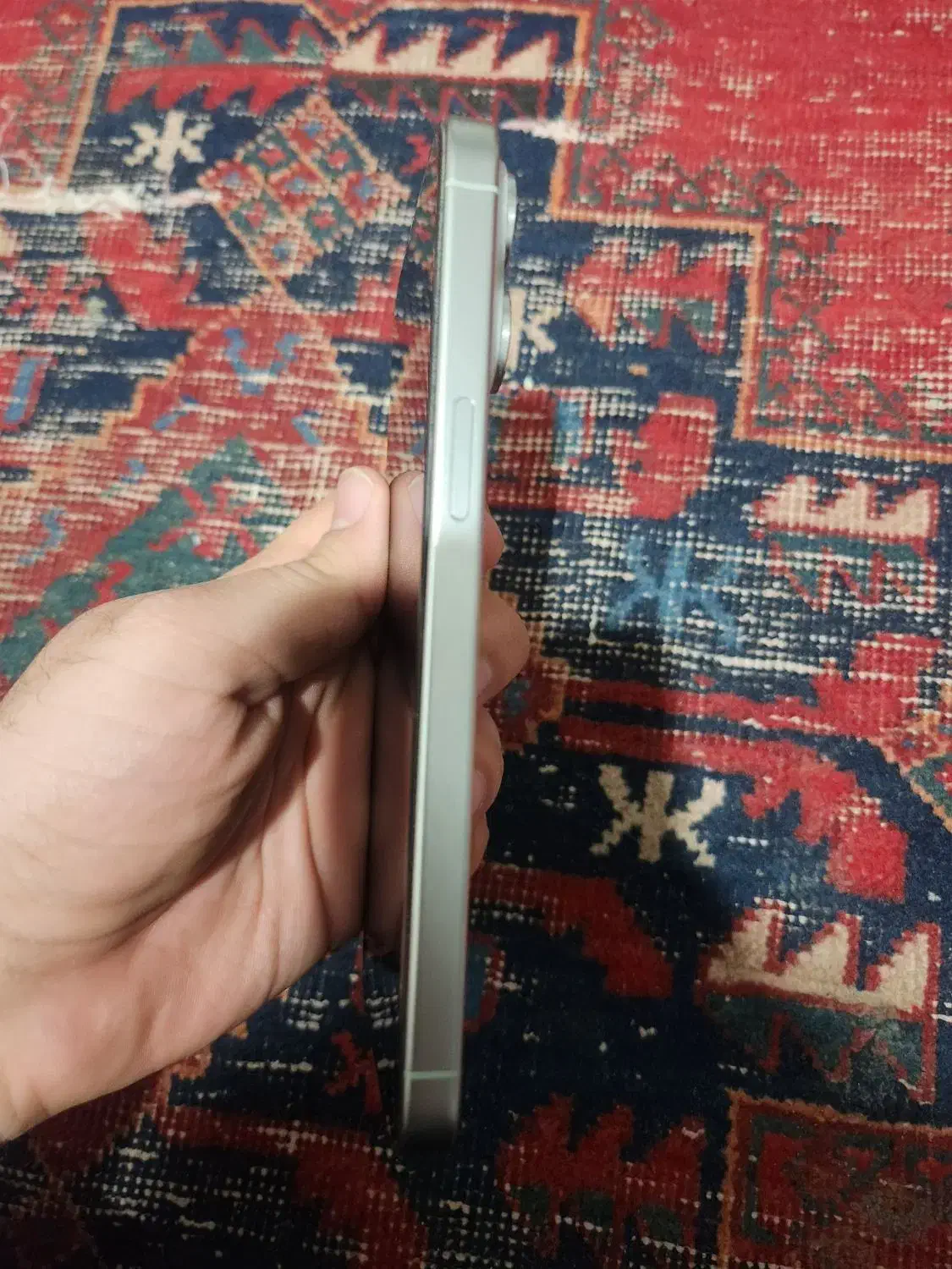 iphone 15 pro max silver 256 zaa|موبایل|کرمان, |دیوار