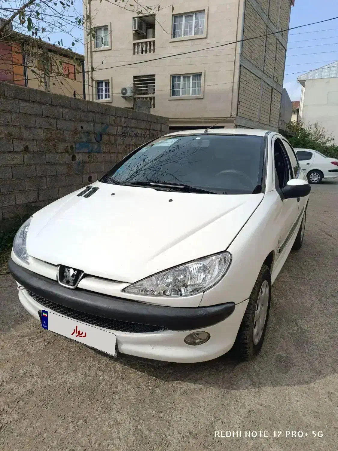 ۲۰۶ تیپ ۲ مدل ۸۷|خودرو سواری و وانت|لاهیجان, گلستان|دیوار