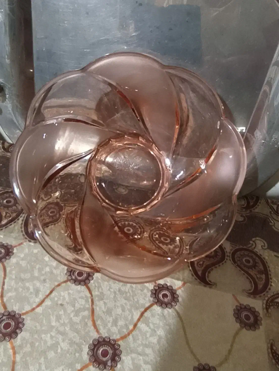 کاسه بلوار عتیقه صدساله|کلکسیون اشیاء عتیقه|مشهد, آزادشهر|دیوار