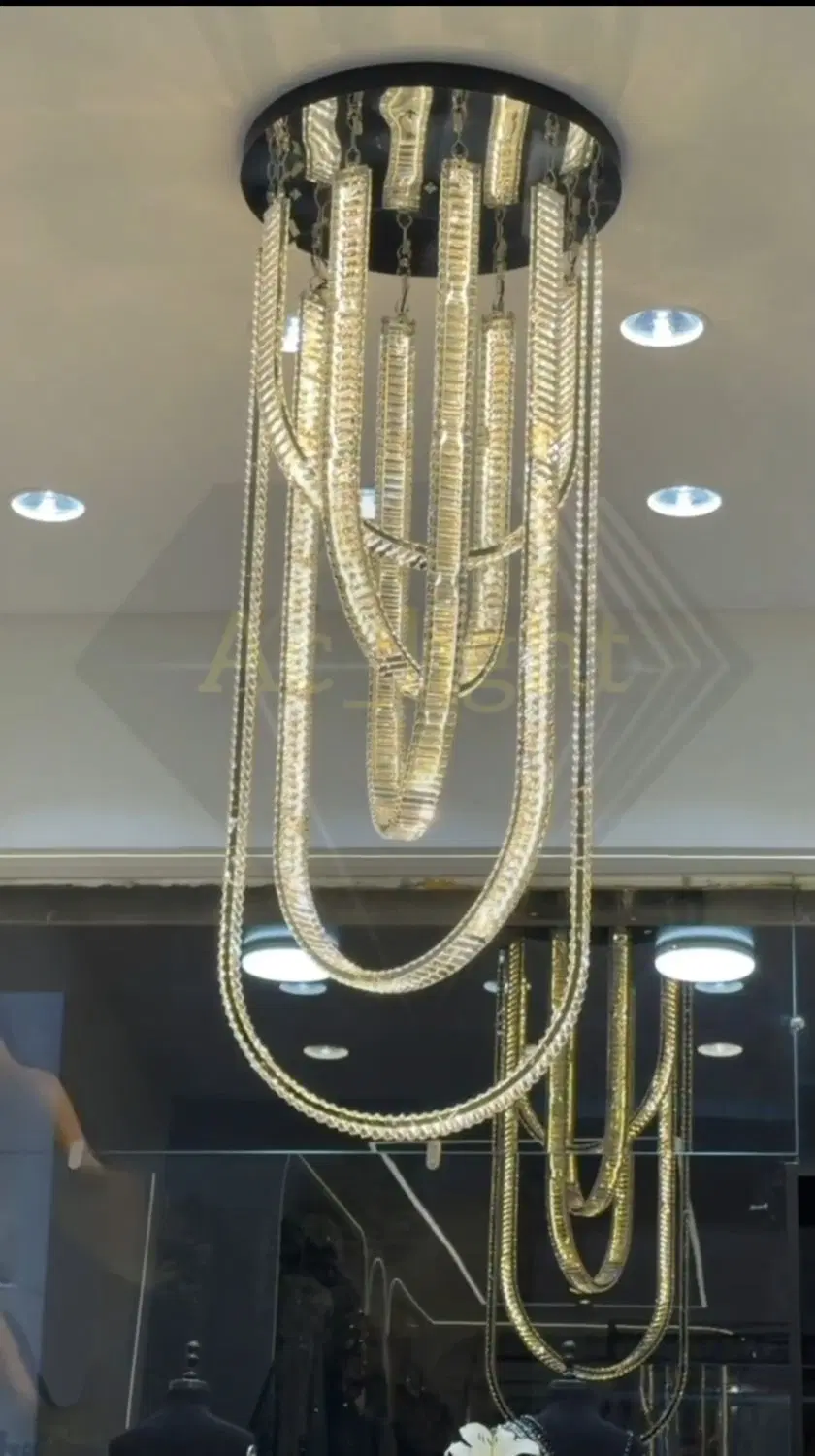 لوستر الماس. بلند دوبلکسی مدل آویسا. AC light|لوستر و چراغ آویز|تهران, پارک شهر|دیوار