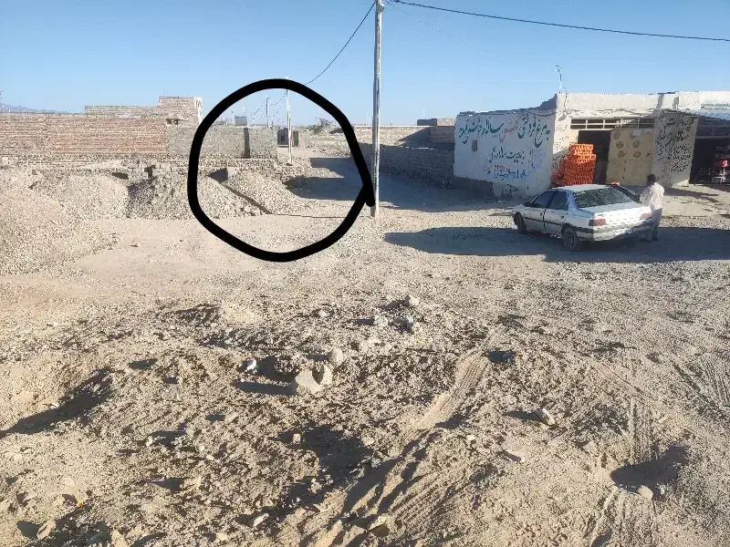 زمین تجاری نزدیک جاده اسکل باد به نوک اباد|فروش زمین و ملک کلنگی|تفتان, |دیوار