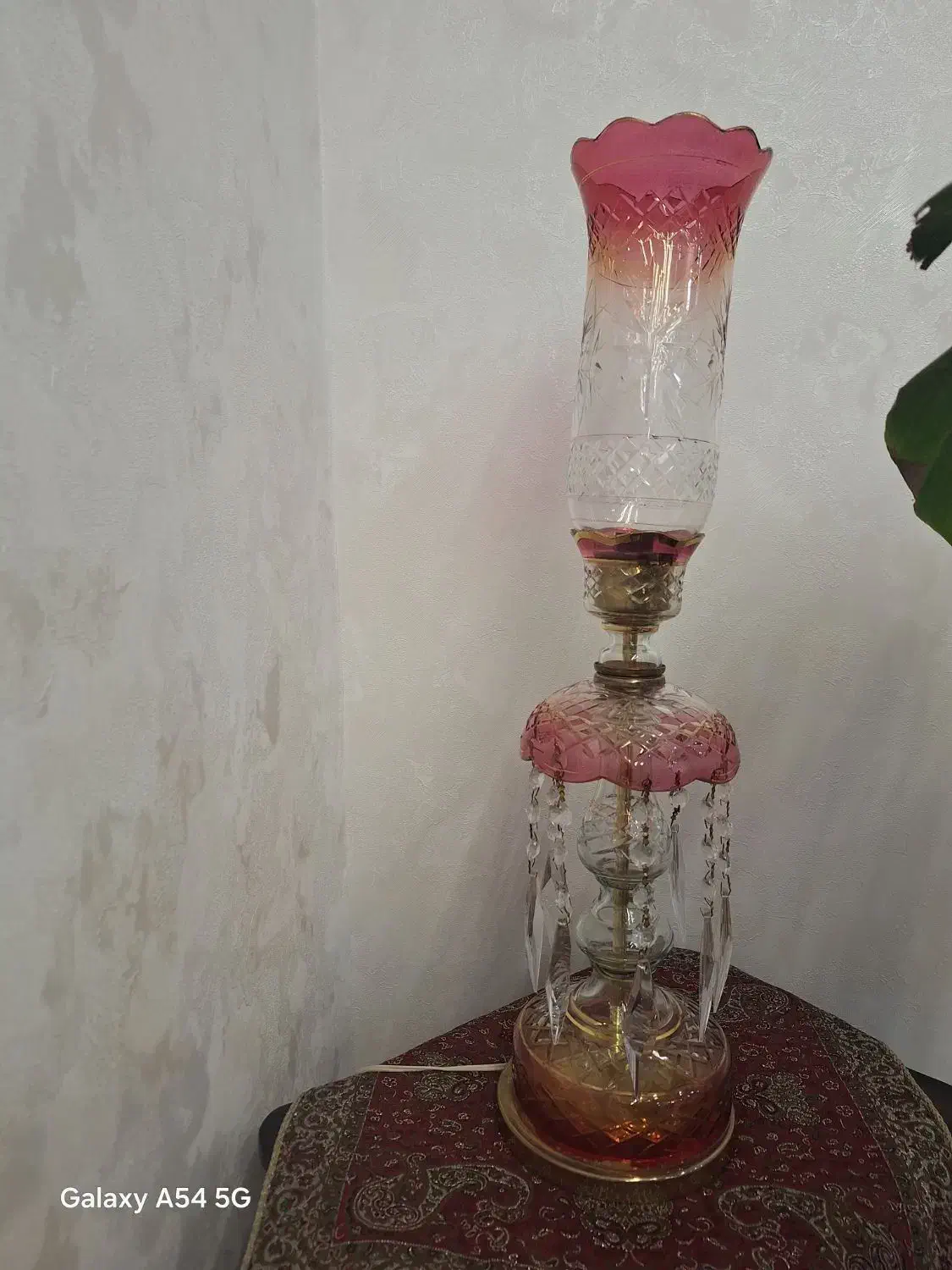 شمعدان لاله دار|لوستر و چراغ آویز|همدان, |دیوار