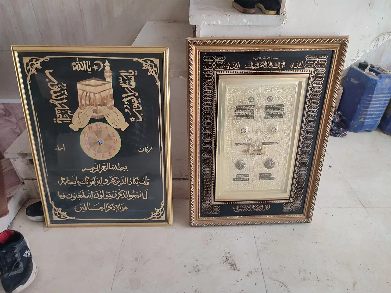 تابلو خانه خدا ودرب خانه خدا|تابلو فرش|زاهدان, |دیوار