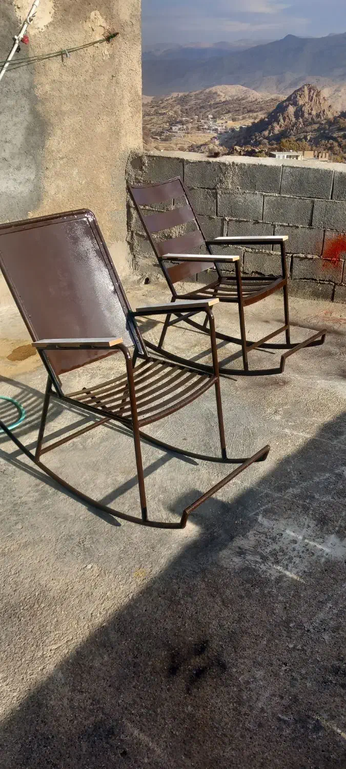 صندلی و تخت راک فلزی|صندلی و نیمکت|پاتاوه, |دیوار