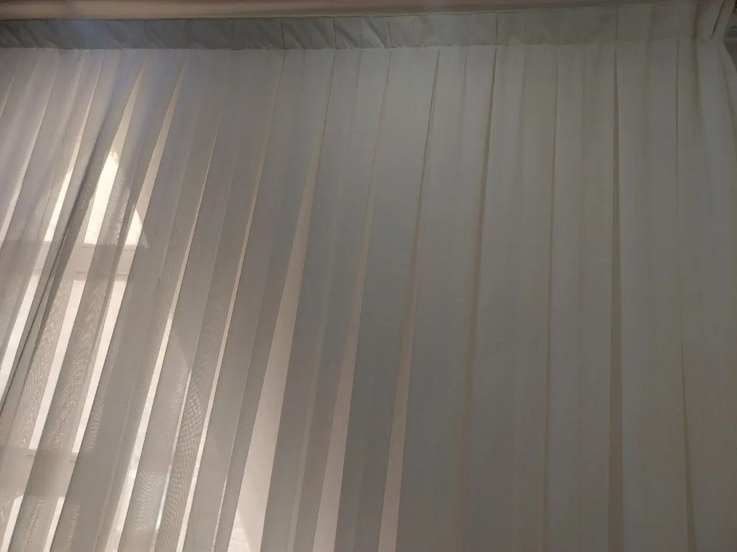 پرده حریر درحدنو سالم|پرده، رانر، رومیزی|باخزر, |دیوار