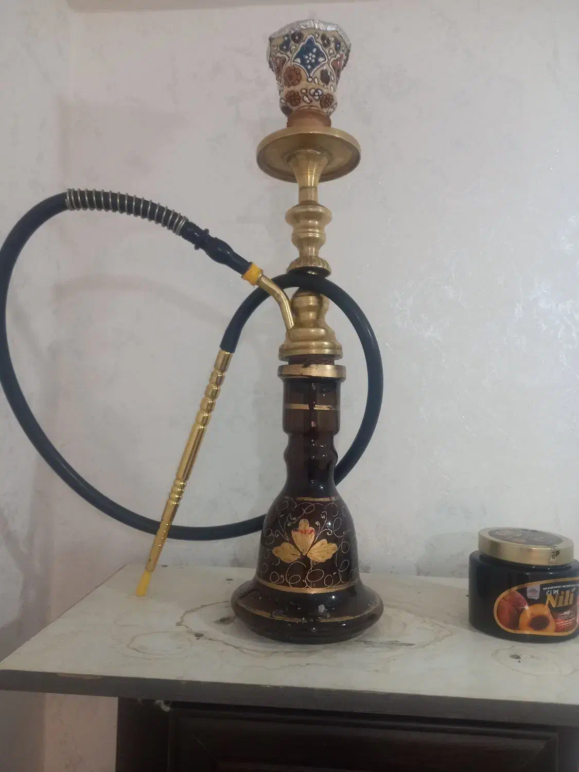 قلیان برنجی|کلکسیون و سرگرمی|مراغه, |دیوار