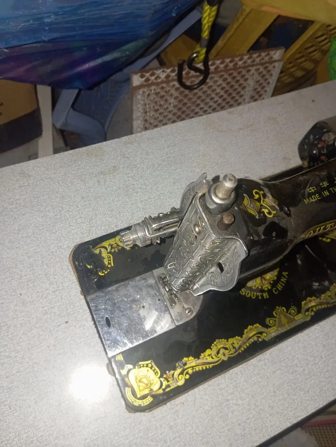 چرخ خیاطی|چرخ خیاطی و ریسندگی|مسجد سلیمان, |دیوار