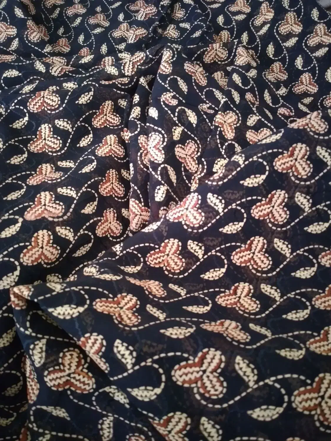 چادر مشکی ورنگی دوخته اصلا استفاده نشده ندوخته|لباس|قروه, |دیوار