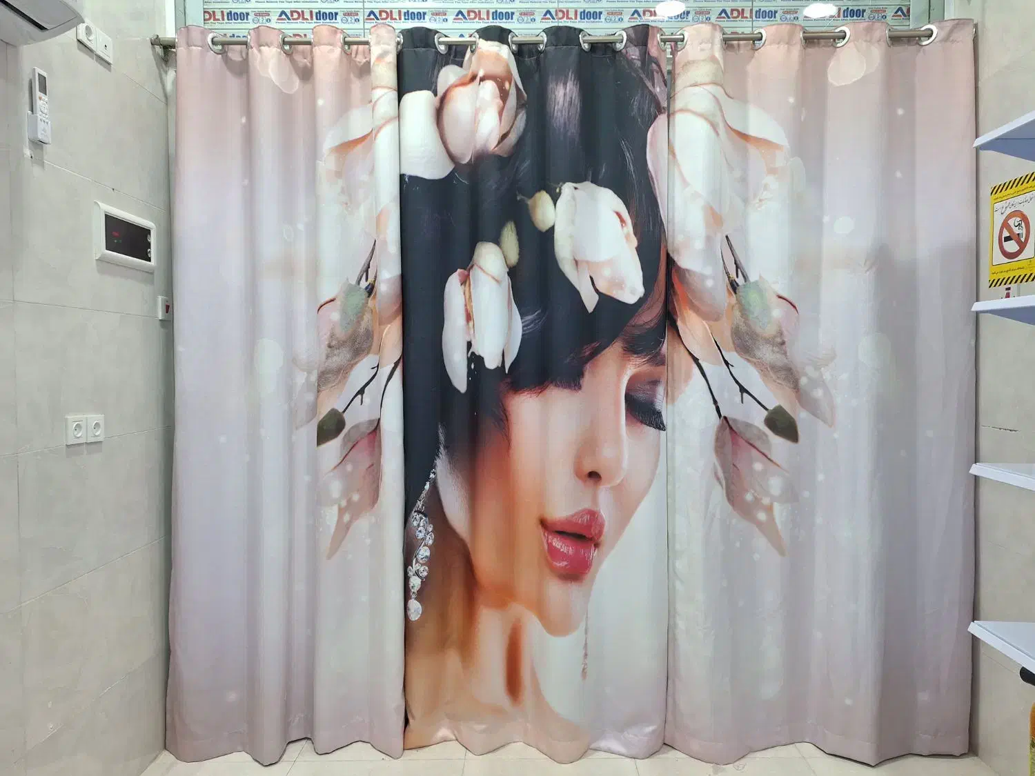 فروش پرده پانچی شیک و نو|پرده، رانر، رومیزی|جم, |دیوار