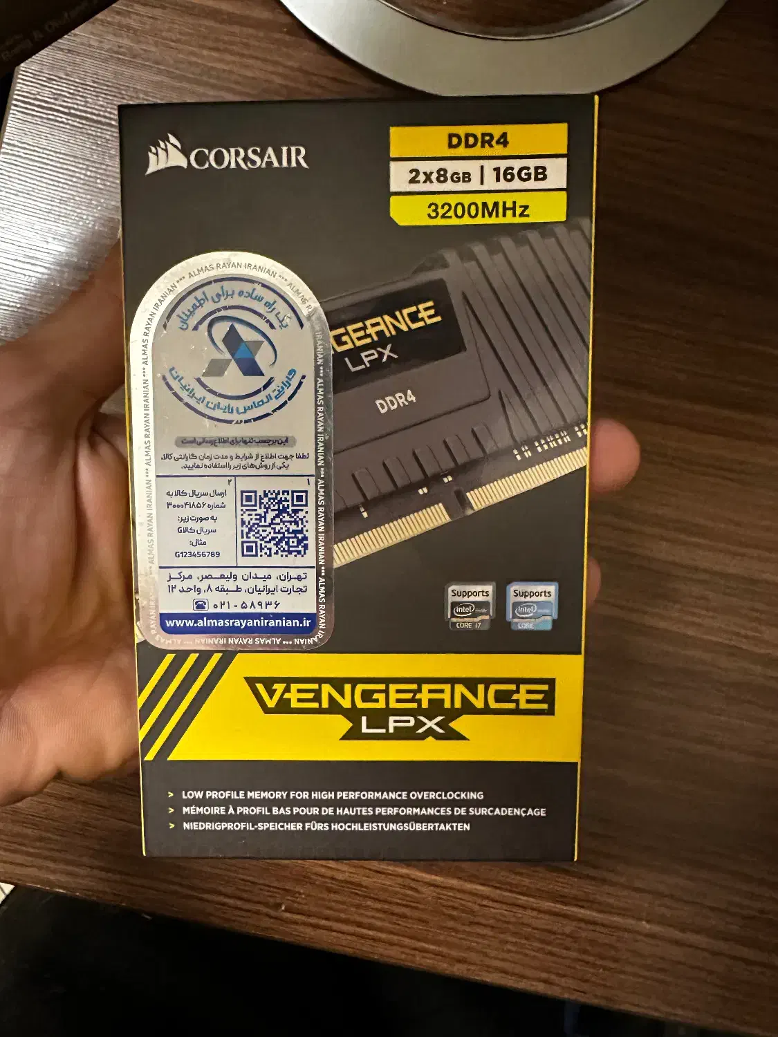 Corsair 16 gig dual رم|قطعات و لوازم جانبی رایانه|تهران, بلوار کشاورز|دیوار