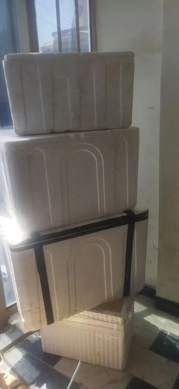 فیبر.آکاسیف.یونولیت.یخدان|ظروف نگهدارنده، پلاستیکی، یک‌بارمصرف|زاهدان, |دیوار