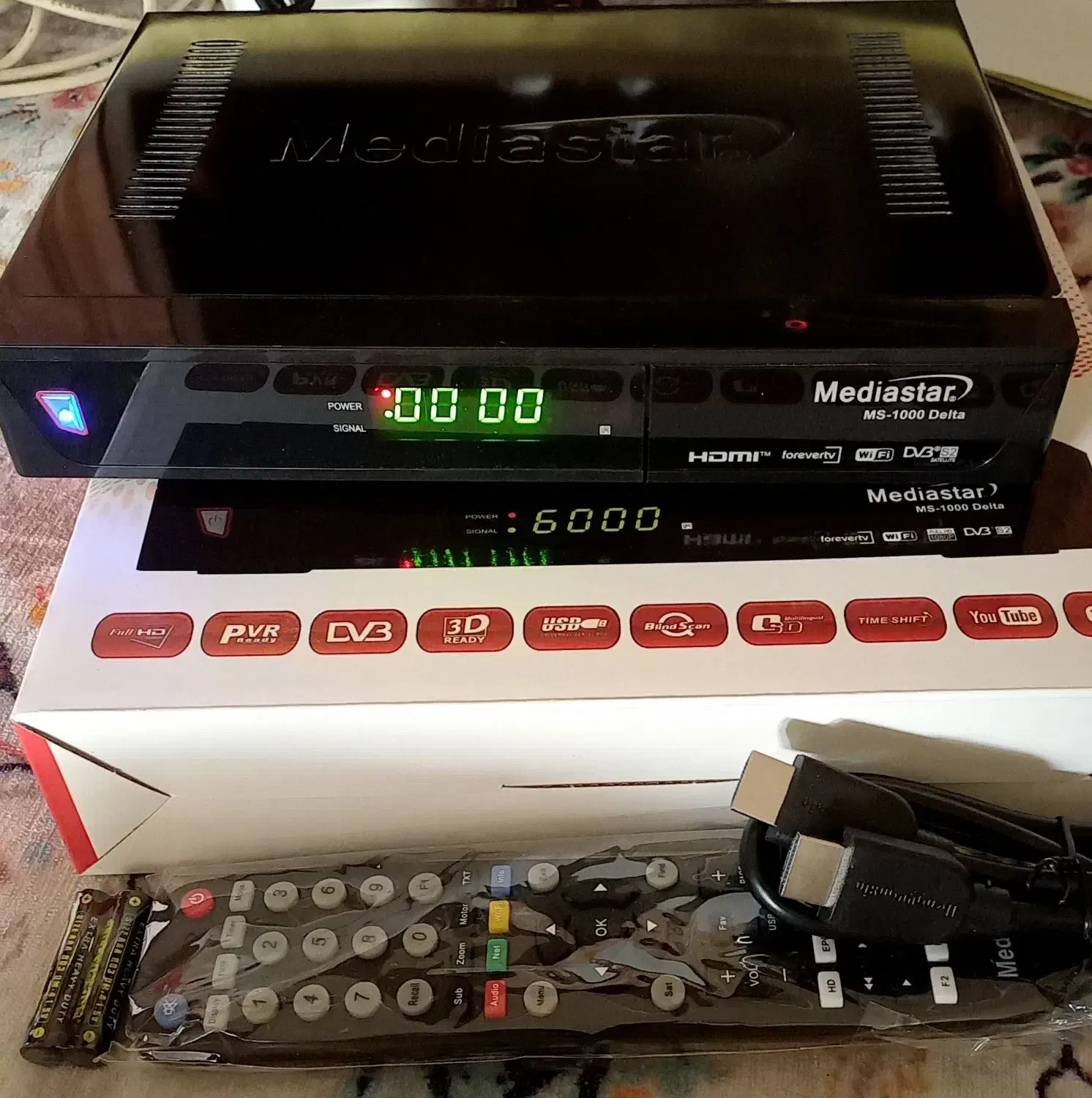 فروش گیرنده دیجیتال|پخش‌کننده DVD و ویدیو|مشهد, شهید مطهری|دیوار