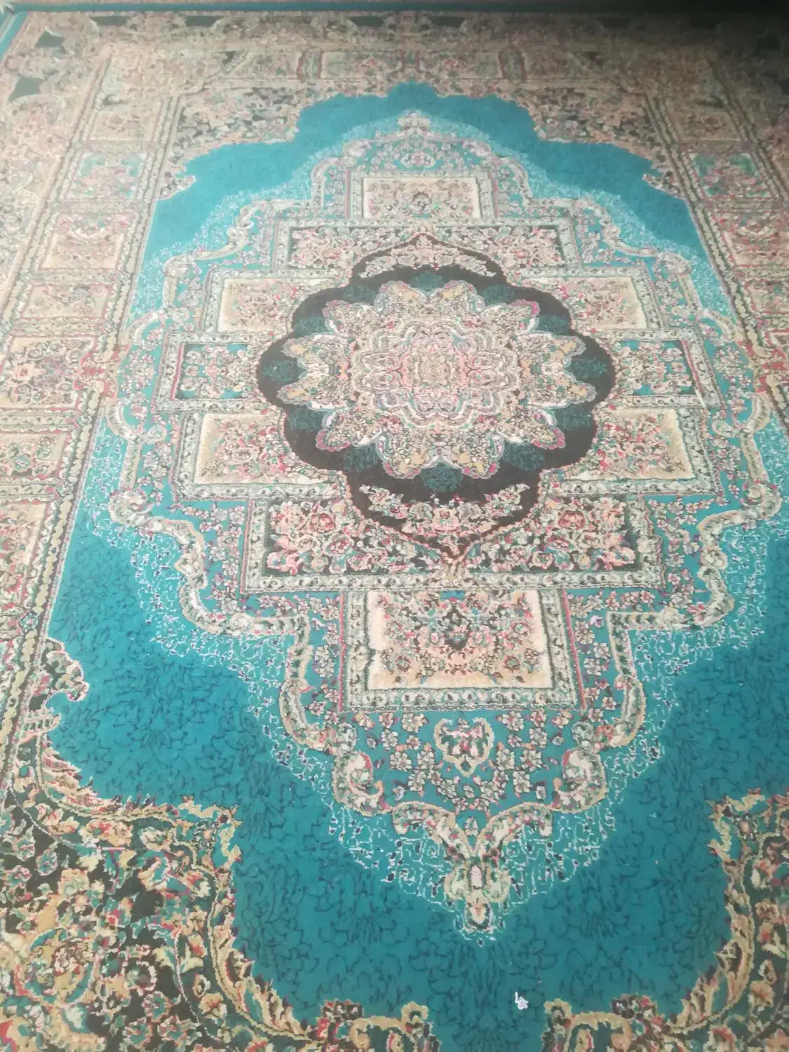 قالی 12متری سالم درحد|فرش|ابرکوه, |دیوار