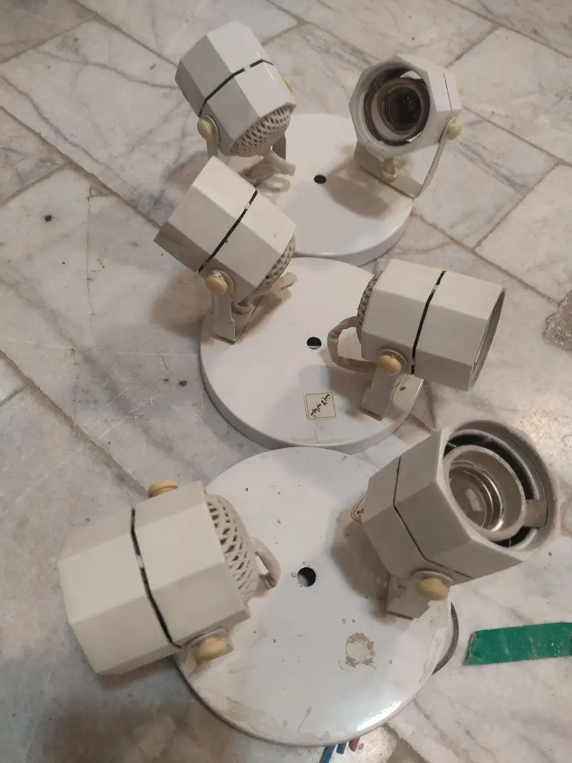 پایه چراغ سقفی|لامپ و چراغ|بناب, |دیوار