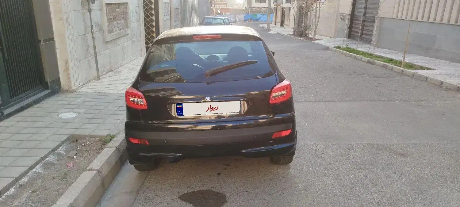 پژو 206|خودرو سواری و وانت|پرند, فاز ۵|دیوار