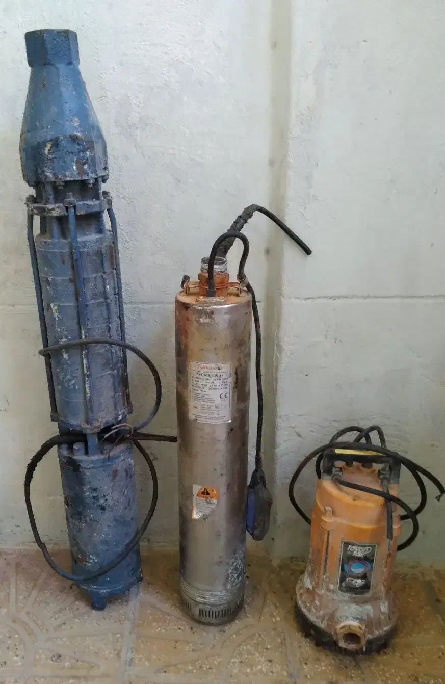 پمپ کفکش لجنکش لجن کف کش شناور چاه استخر باغ باغچه|مصالح و تجهیزات ساختمان|تهران, اتابک|دیوار