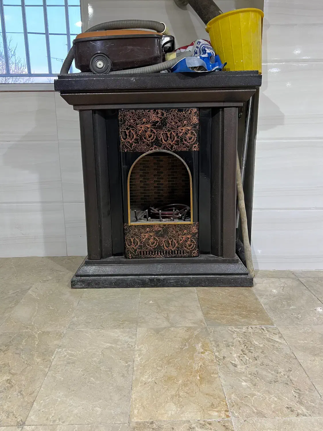 شومینه گازی|بخاری، هیتر، شومینه|سلماس, |دیوار