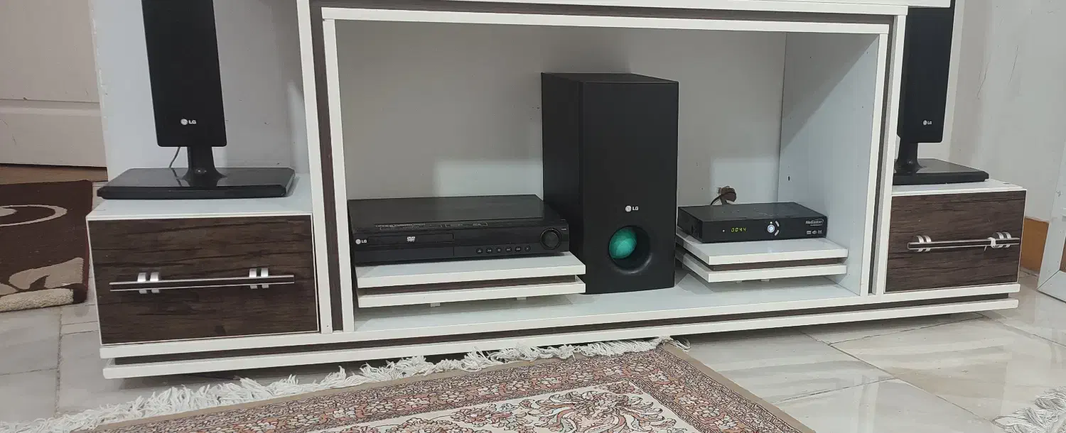 میز تلوزیون تمام ام دی اف|میز تلویزیون|میانه, |دیوار