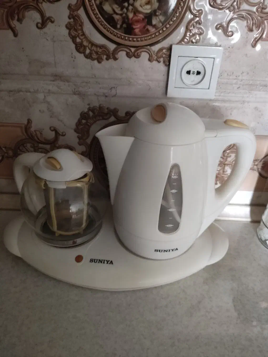 چایی ساز کاملا سالم در حد نو|سماور، چایساز، قهوهساز|پاکدشت, پاکدشت (مامازند)|دیوار