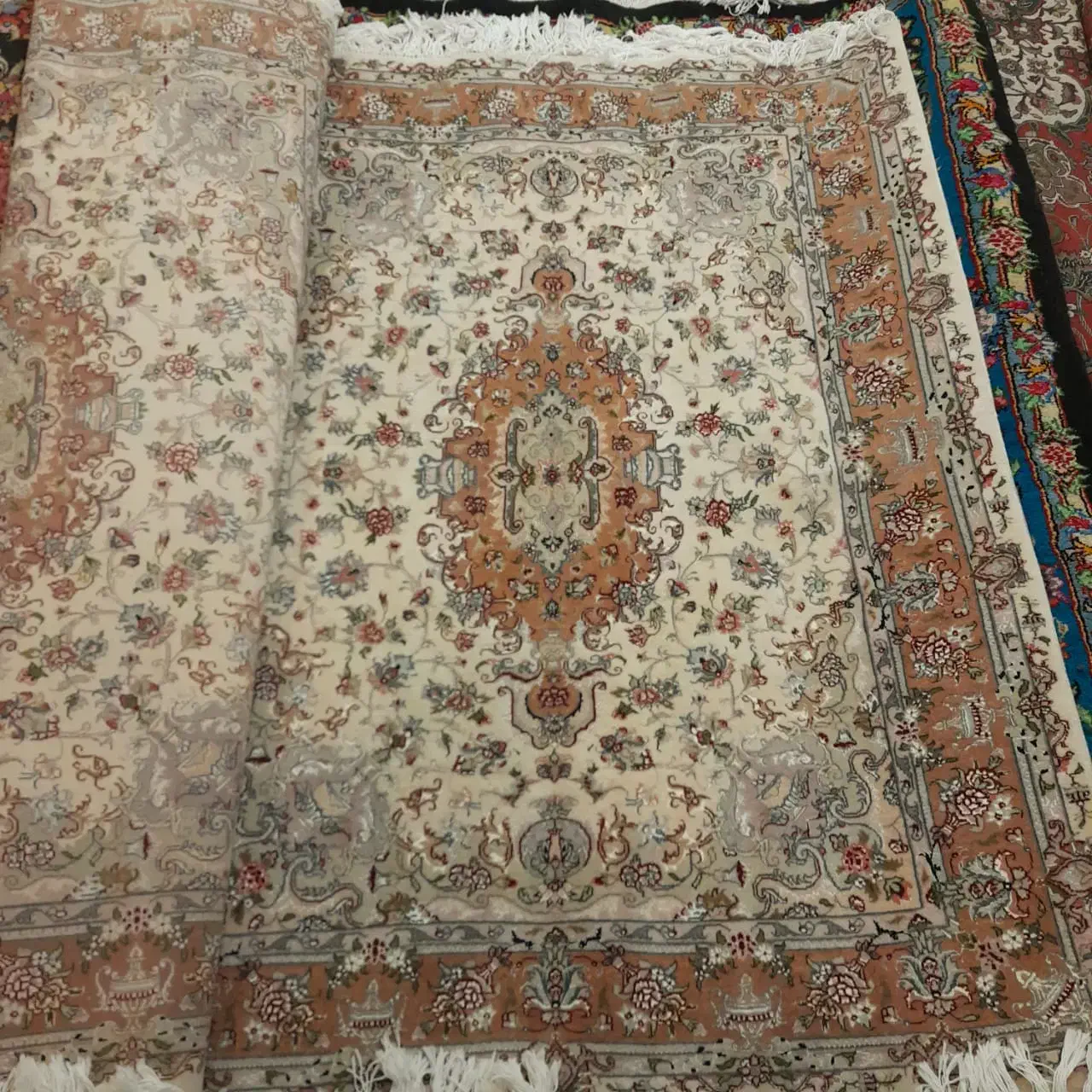 جفت قالیچه 40 رج|فرش|سهند, |دیوار