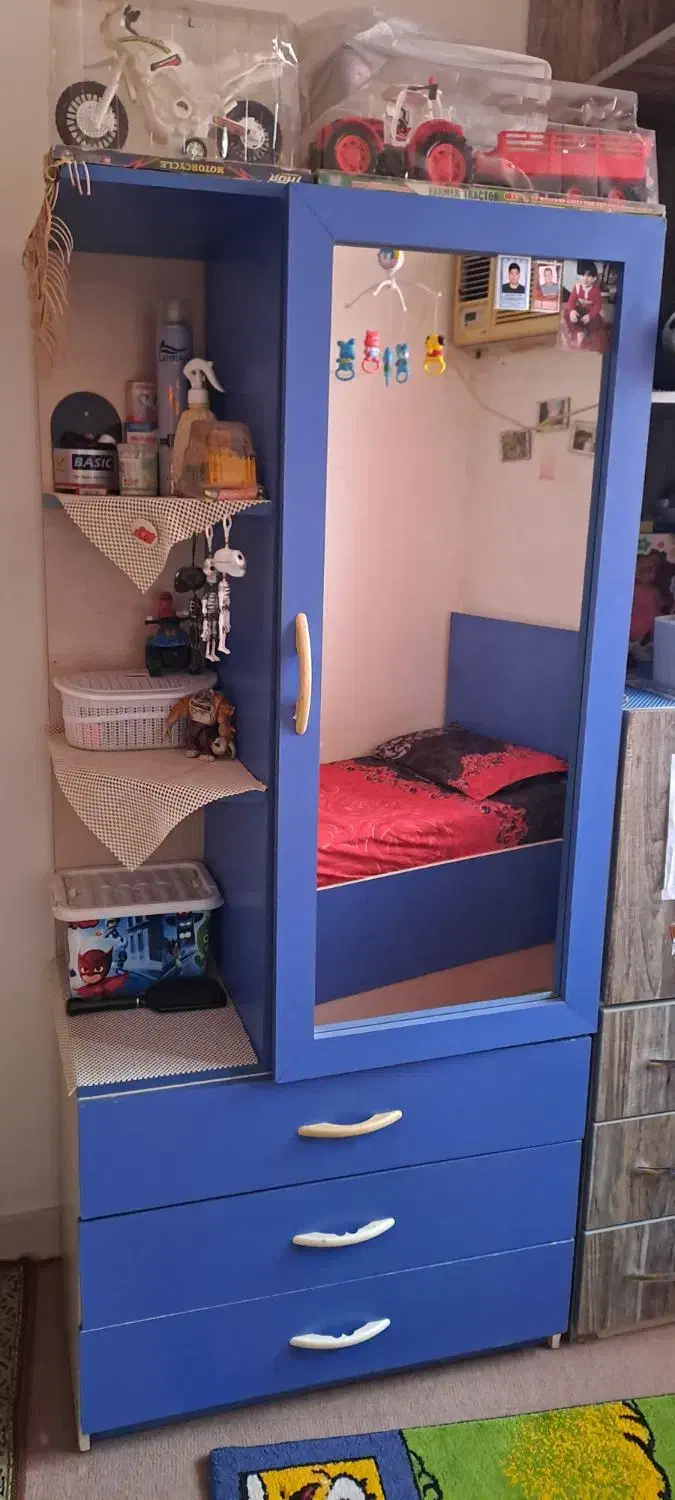 سرویس خواب کودک و نوجوان|تخت و سرویس خواب|رشت, توشیبا|دیوار