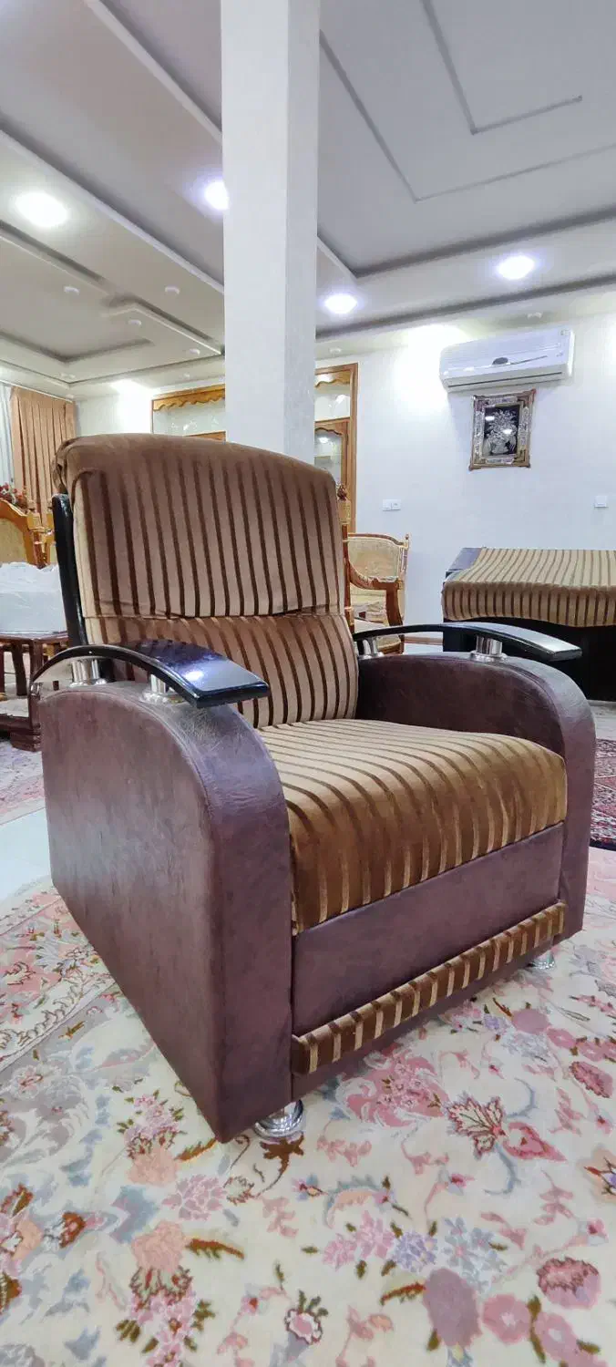 مبل راحتی 7 نفره کارکرده|مبلمان خانگی و میز عسلی|ابهر, |دیوار