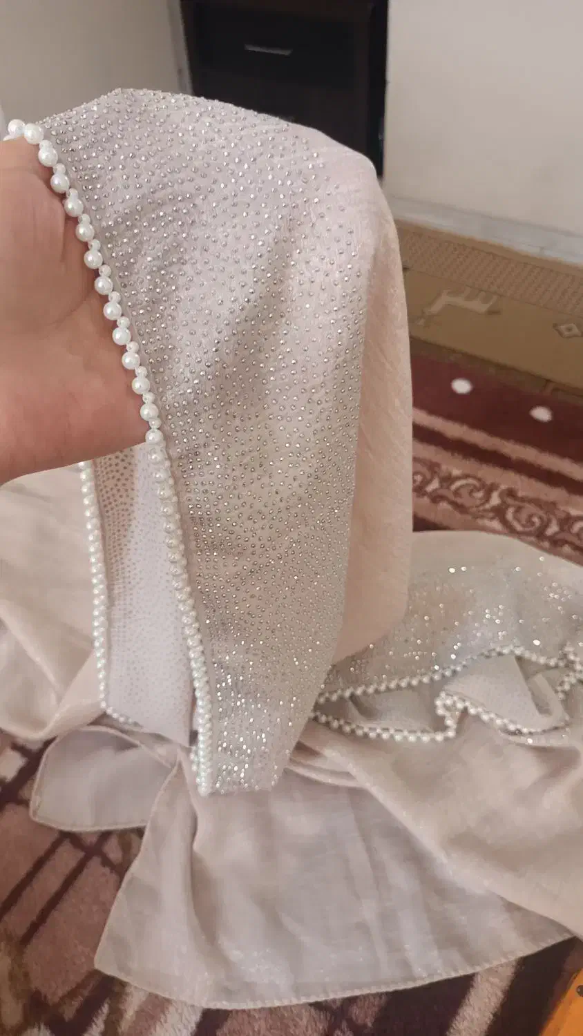 شال مجلسی مروارید دوزی نو|لباس|پاکدشت, پاکدشت (مامازند)|دیوار