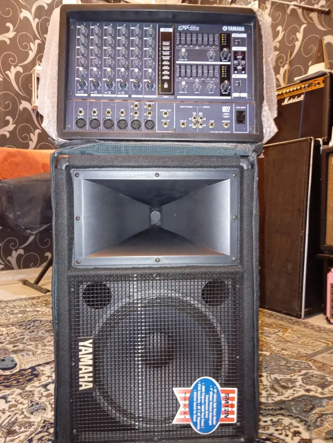 پاور میکسر یاماها باند یاماها پسیو بلندگو آمریکا|سیستم صوتی خانگی|تهران, سازمان برنامه جنوبی|دیوار