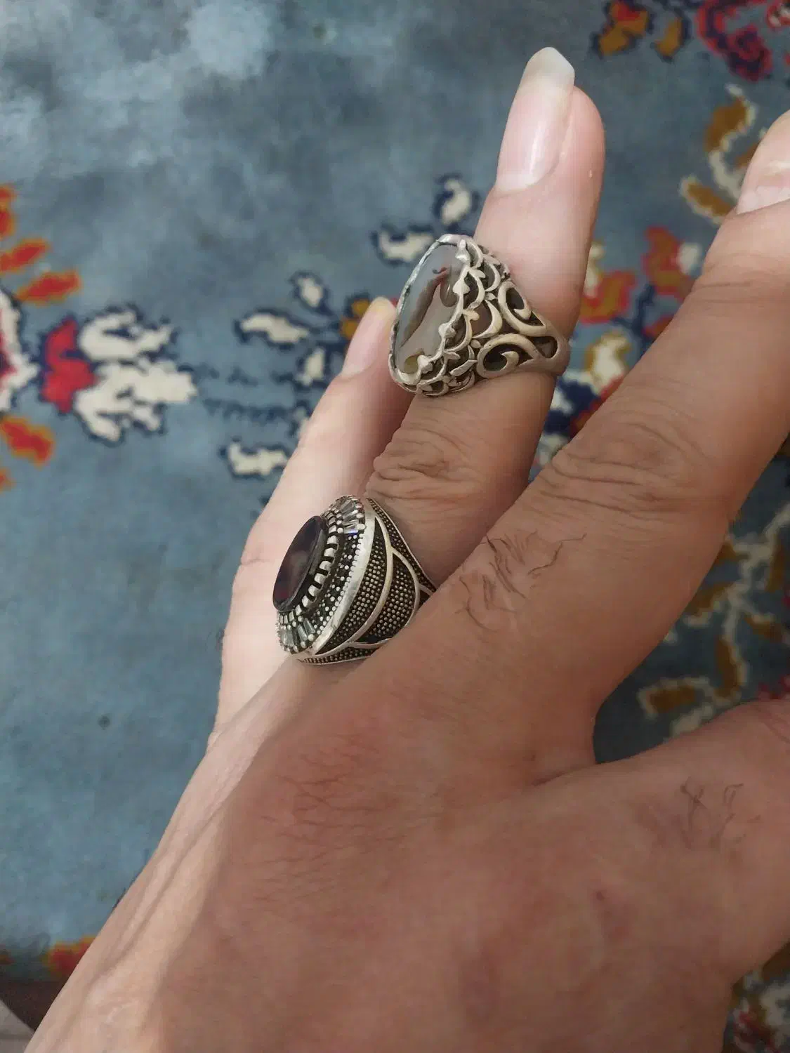 2تا انگشتر|جواهرات|شیراز, بالا کفت|دیوار