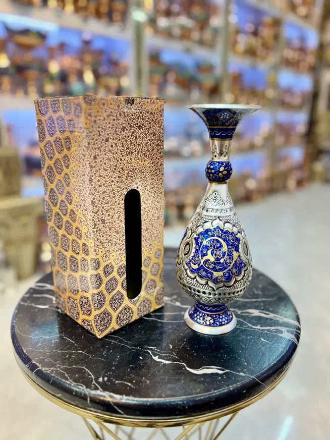 گلدان های هنری|صنایع دستی و سایر لوازم تزئینی|اصفهان, نقش جهان|دیوار