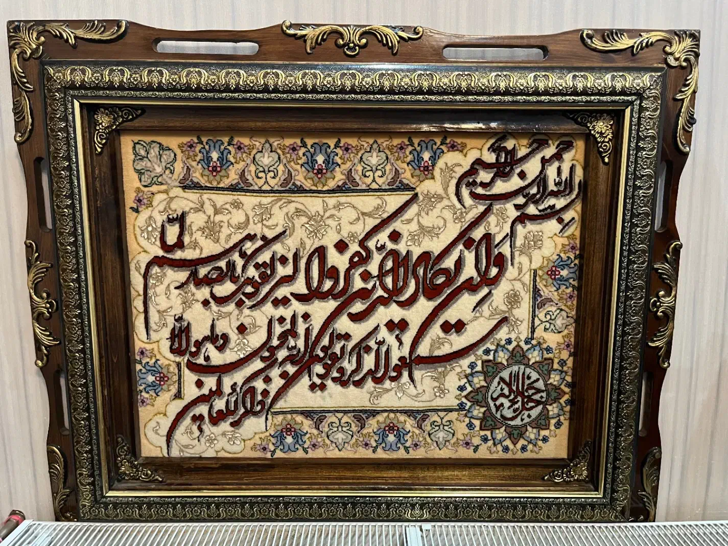 تابلوفرش طبیعی نو|تابلو فرش|اردبیل, |دیوار