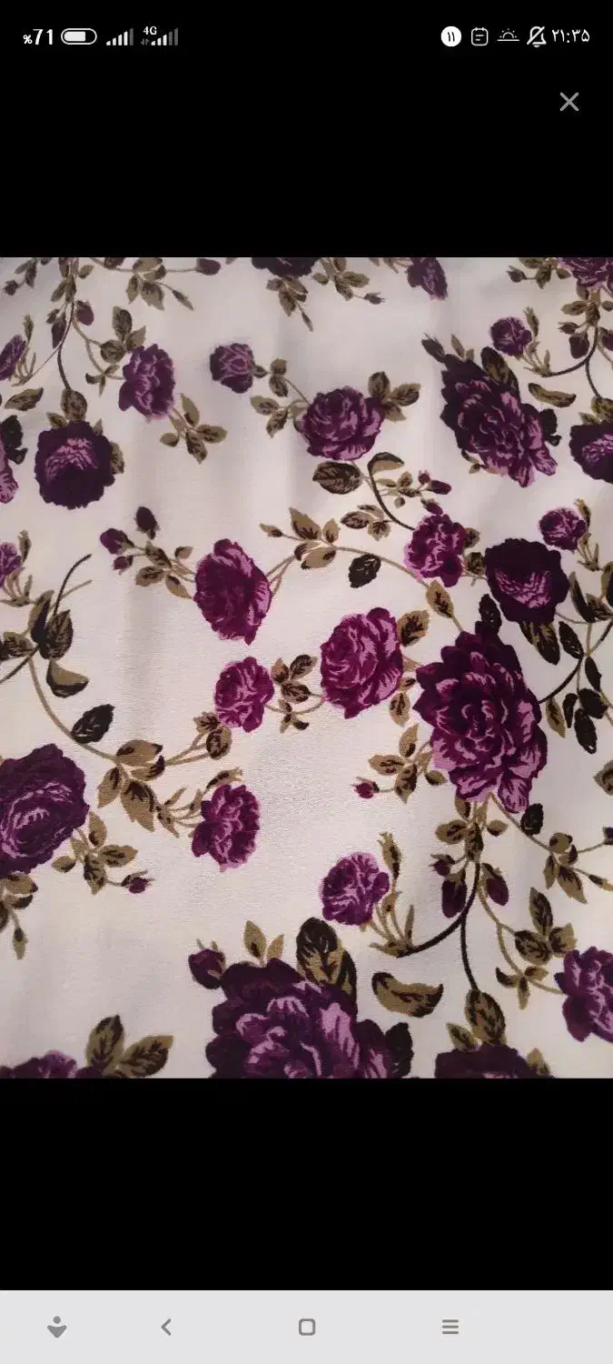 پارچه کاور مبل کرپ ترک بنفش|مبلمان خانگی و میز عسلی|اردبیل, |دیوار