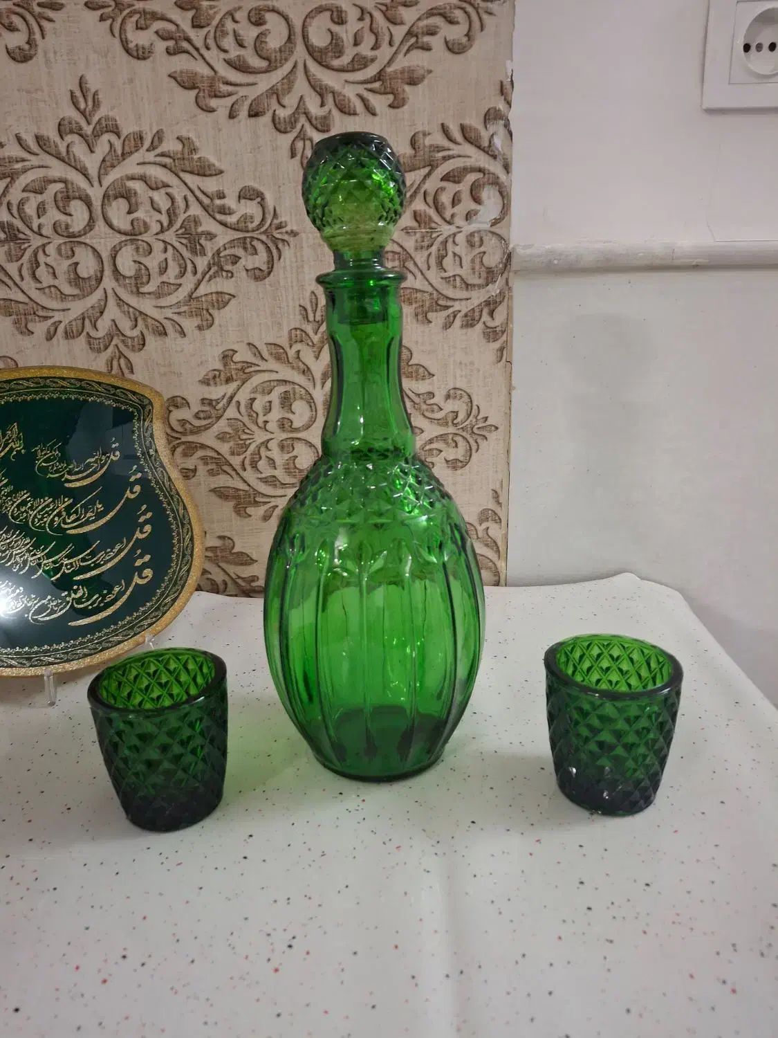 ظروف سبز رنگ|ظروف سرو و پذیرایی|قم, حنیف نژاد|دیوار