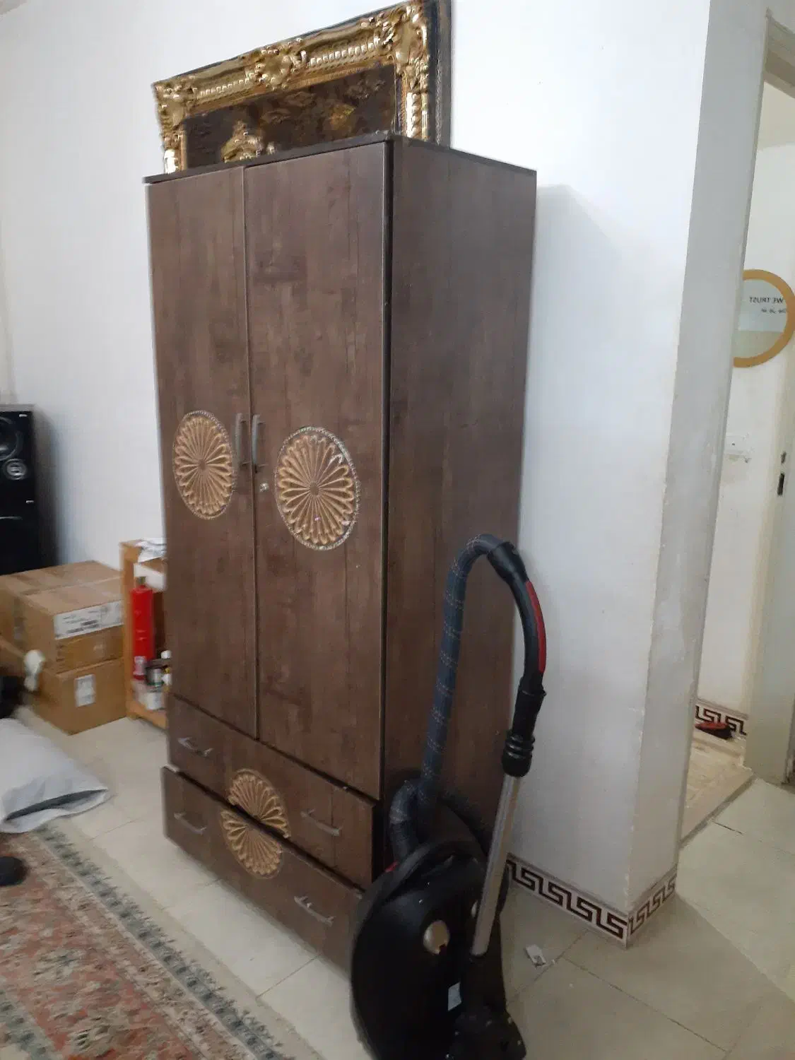 کمد لباس داخل عمیق جادار ۲ کشو بزرگ و پهن وجادار|جاکفشی، کمد، دراور|پاکدشت, شهرک امام رضا|دیوار