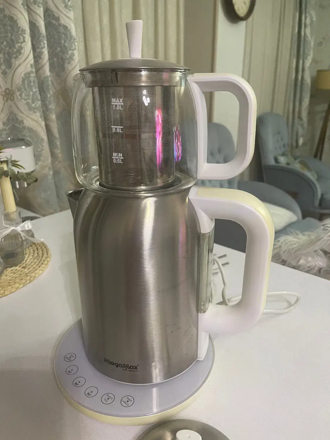 چای ساز در حد نو|سماور، چای‌ساز، قهوه‌ساز|تهران, چیتگر شمالی|دیوار