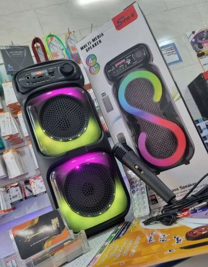 اسپیکر میکرفون دار به شرط کفیت و ساب|سیستم صوتی خانگی|بروجرد, |دیوار