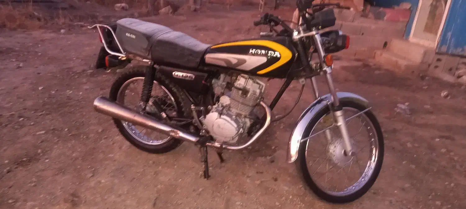 متور هندا مزایده|موتورسیکلت|بهارستان, |دیوار