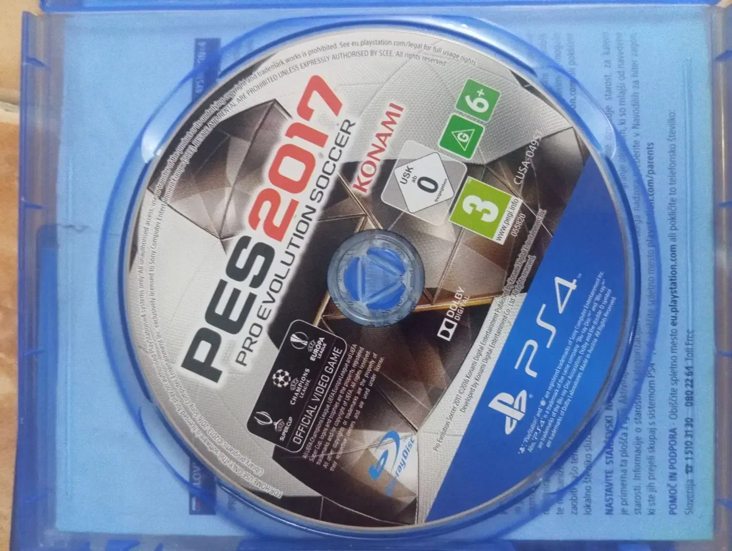 دیسک بازی pes2017|کنسول، بازی ویدئویی و آنلاین|تهران, حکیمیه|دیوار