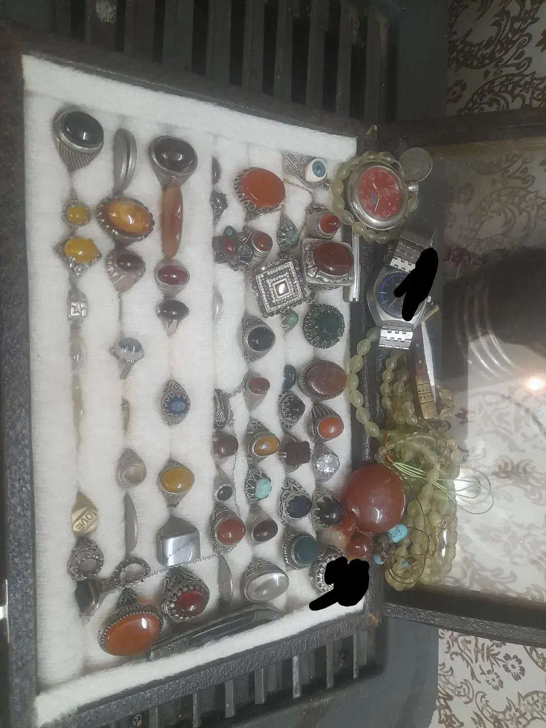 انگشتر|کلکسیون اشیاء عتیقه|مشهد, رده|دیوار