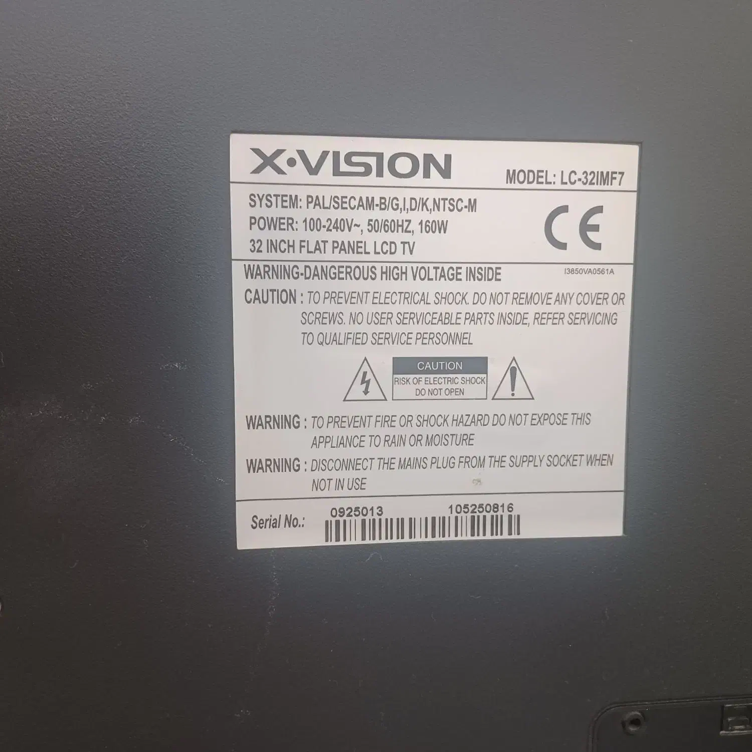 ال سی دی ایکس ویژن 32اینچ|تلویزیون و پروژکتور|اصفهان, شهرک امام خمینی|دیوار