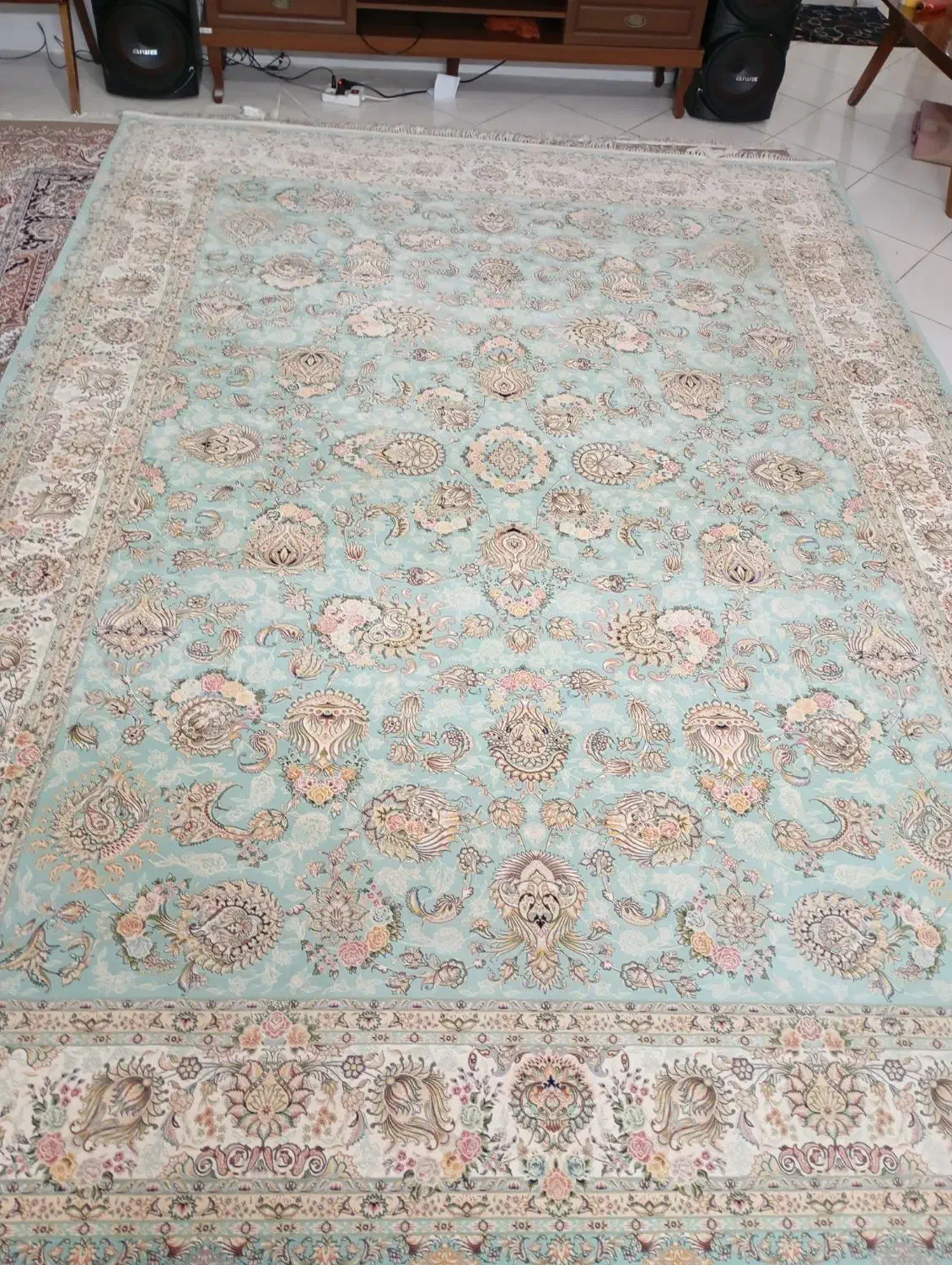 ۲ عدد یا۱ جفت فرش ۱۵۰۰ شانه مشهد اصل افشان ۹ متری|فرش|مشهد, شهرک لشکر (شهرک غرب)|دیوار